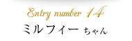 Entry number14  ミルフィーちゃん
