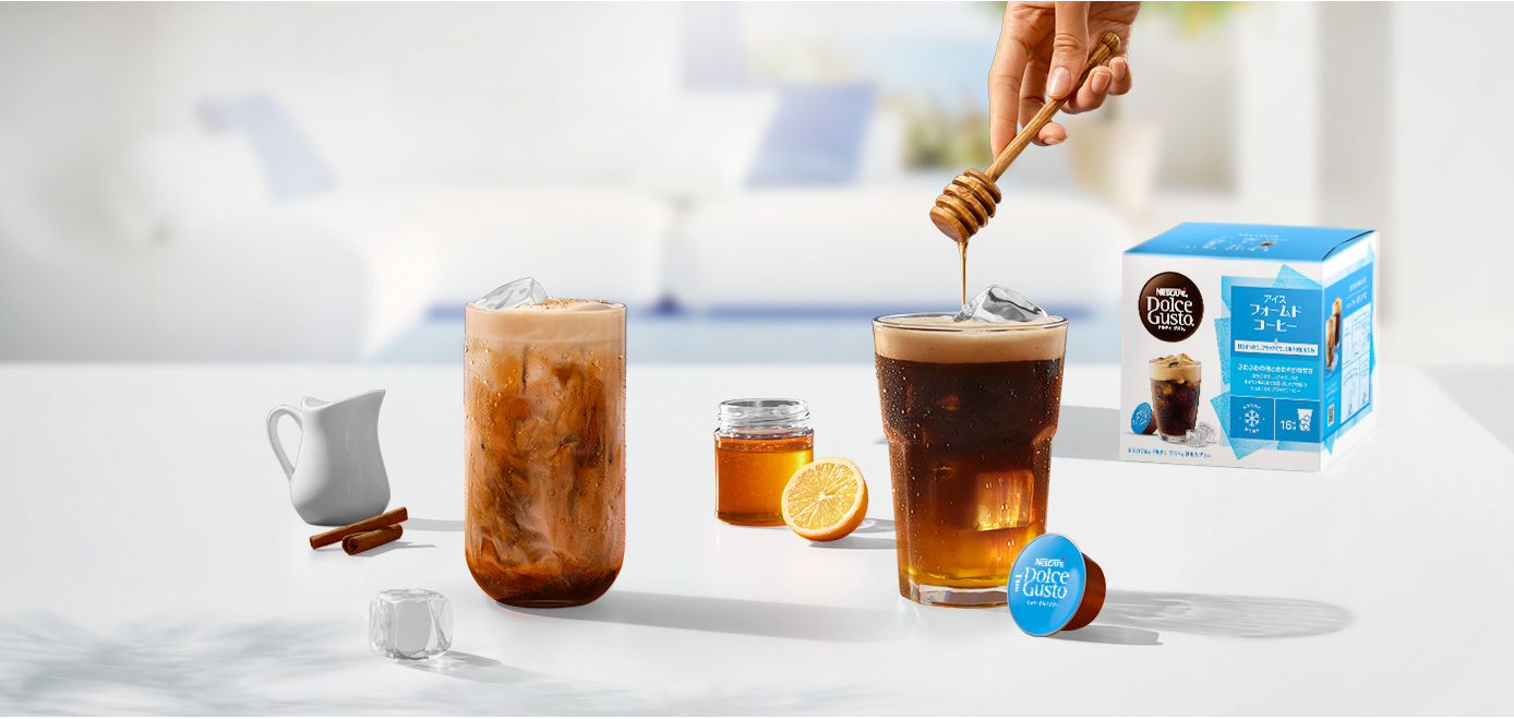 アイスフォームドコーヒーを