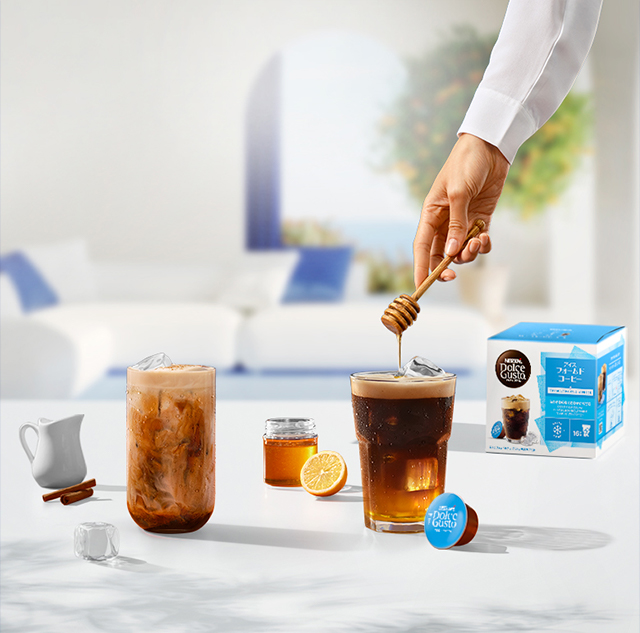 アイスフォームドコーヒーを