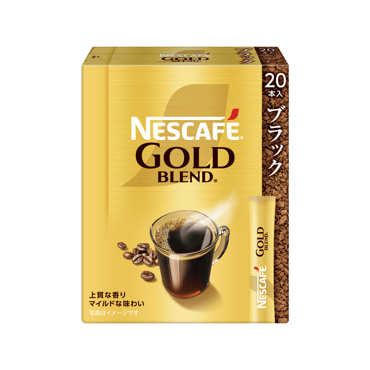 ネスカフェ ゴールドブレンド スティック ブラック 20P | ネスレ