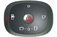 エラー(5) メンテナンス表示が赤色点灯、電源ボタンが赤色点灯