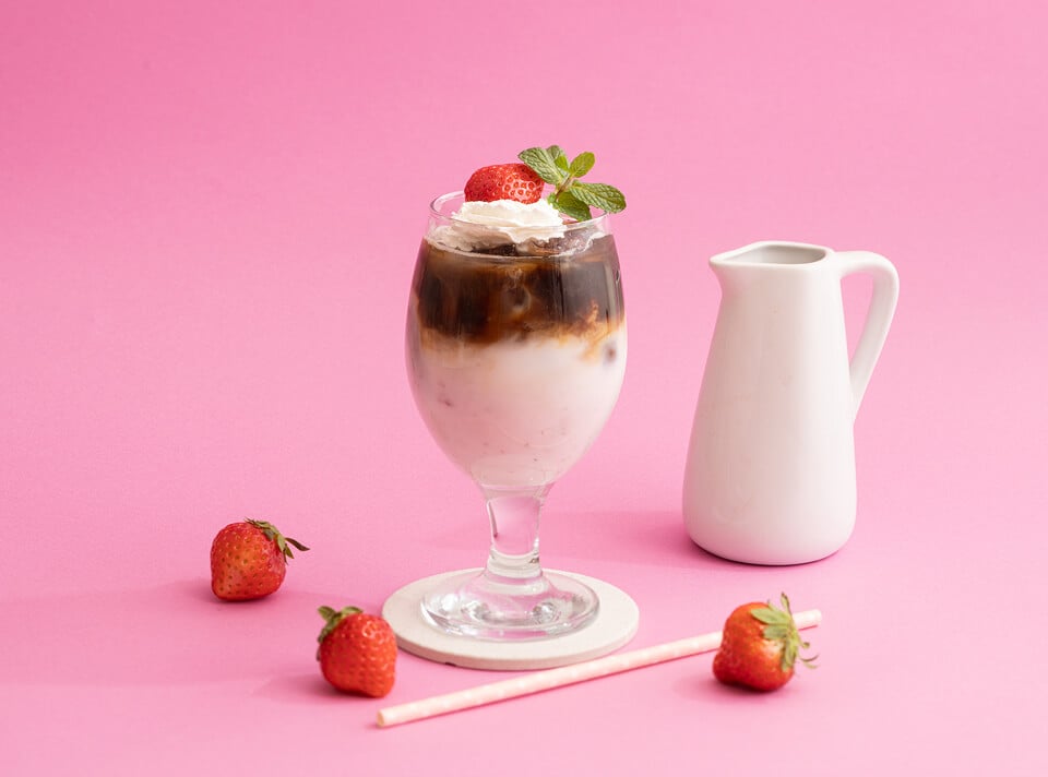 いちごミルクコーヒー