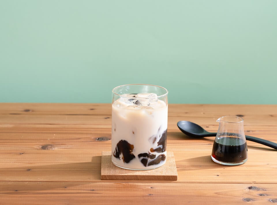 コーヒーわらび餅風オレ