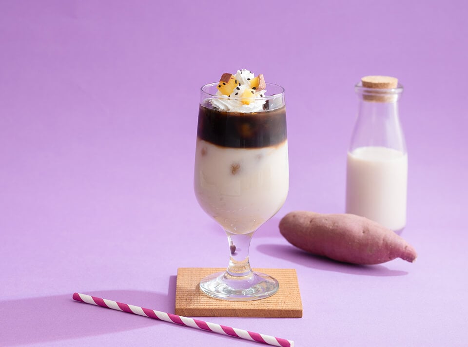 スイートポテトカフェラテ