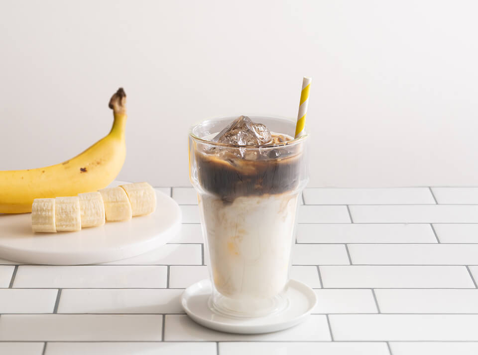 バナナコーヒーラテ