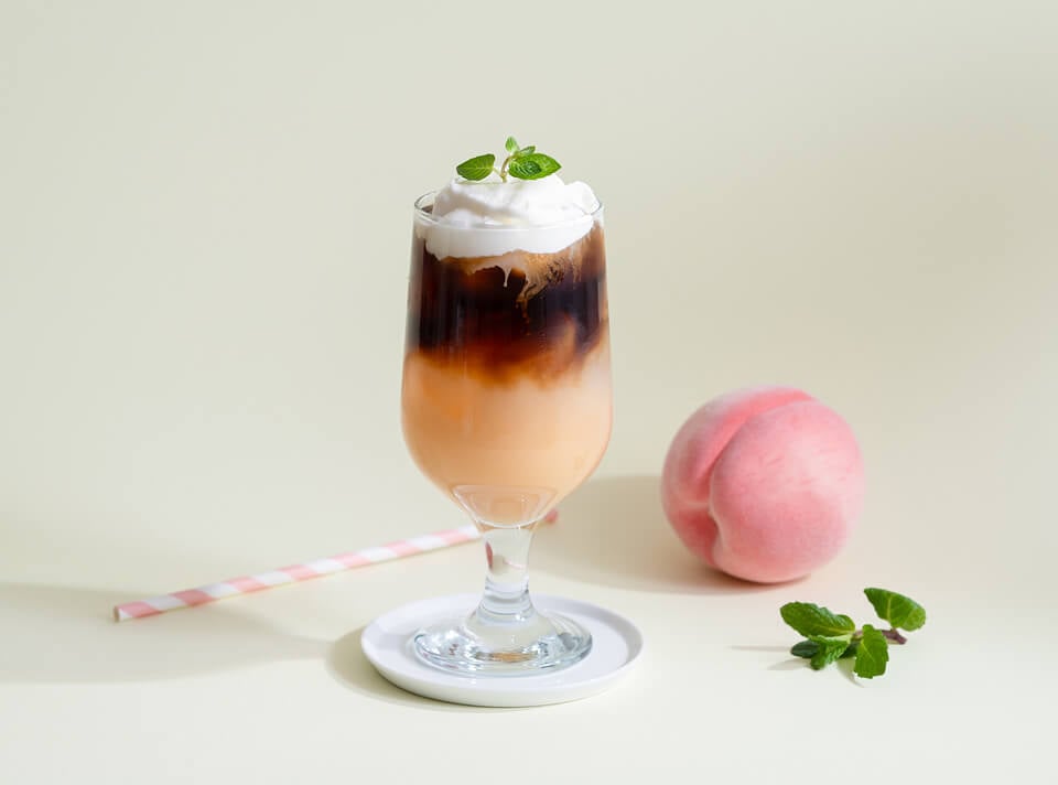 ピーチネクターコーヒー