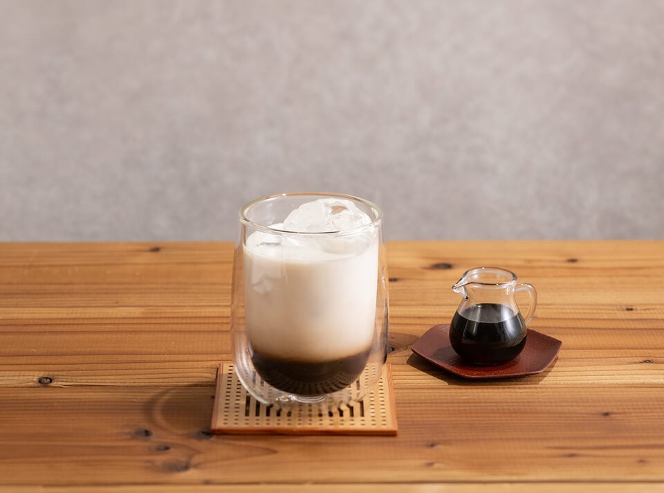 黒みつカフェラテ