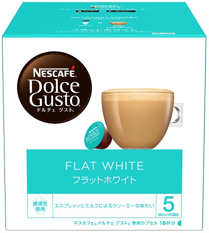 ネスカフェ ドルチェ グスト 専用カプセル フラットホワイト 16P