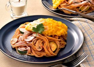人参とそら豆のペペロンチーノレシピ・作り方 | ネスレ日本 製品情報サイト