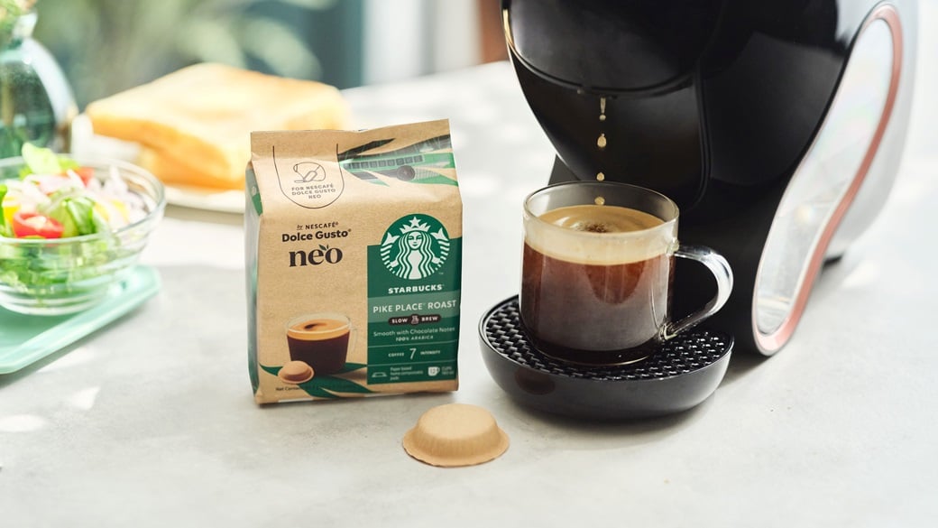 「スターバックス® パイクプレイス® ロースト」が「ネスカフェ ドルチェ グスト ネオ」に新登場