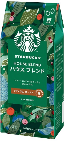 スターバックス コーヒー ハウス ブレンド 250g | ネスレ日本 製品情報 