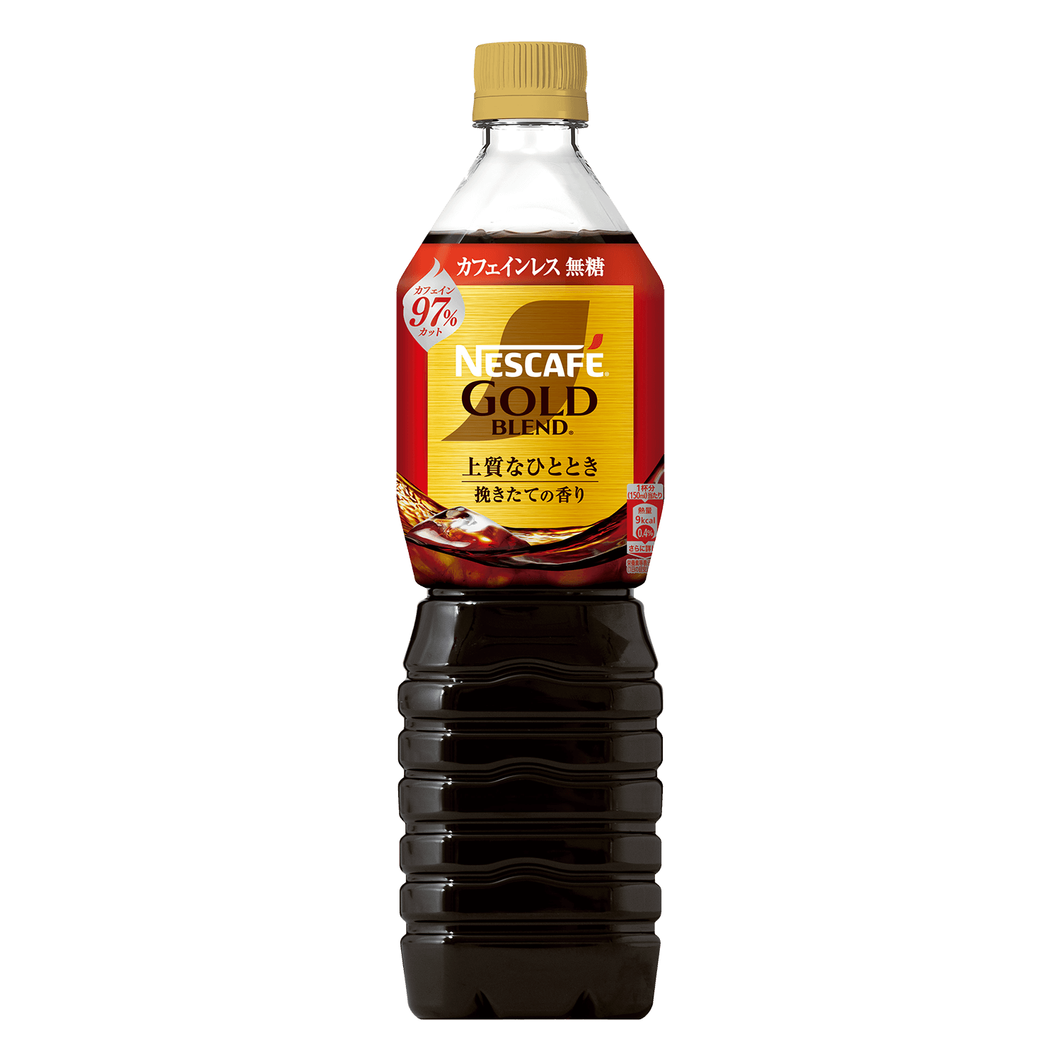 ネスカフェ ゴールドブレンド 上質なひととき ボトルコーヒー カフェインレス 無糖 ７２０ｍｌ | ネスレ日本 製品情報サイト