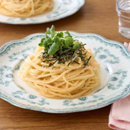 簡単！たらこパスタ | ネスレ日本 製品情報サイト