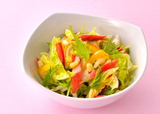 せん切り香味野菜の和風サラダレシピ・作り方 | ネスレ日本 製品