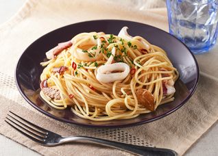 人参とそら豆のペペロンチーノレシピ・作り方 | ネスレ日本 製品情報サイト