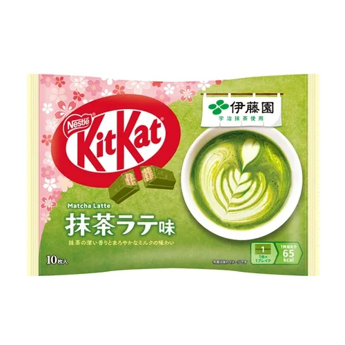 キットカット 伊藤園 抹茶ラテ味 製品画像