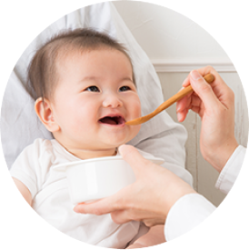 離乳食を作られる方