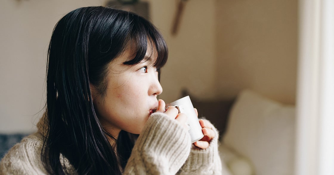 草花に癒やされる、休日のおうち時間。