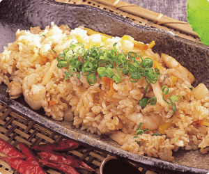 ガーリックチリ炒飯