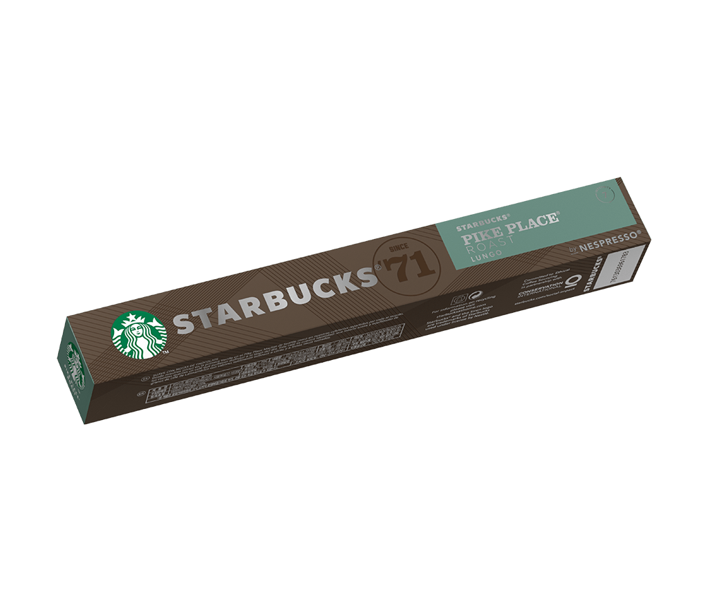 STARBUCKS® PIKE PLACE by NESPRESSO® Medium Roast Coffee