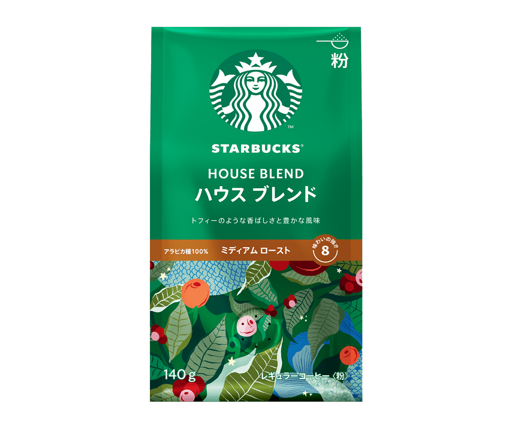 爆買い レギュラーコーヒー（粉） ハウス ブレンド 140g コーヒー