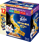 我慢できない隠し味® ゼリー お魚お肉バラエティ （ツナ・チキン・ビーフ）