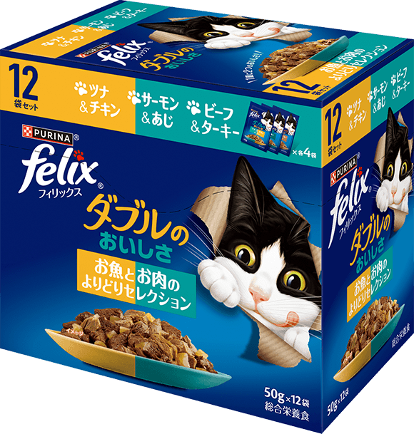 PURINA felix キャットフード 48袋入り【7箱セット336袋】 PURINA felix キャットフード 48袋入り【7箱セット336袋