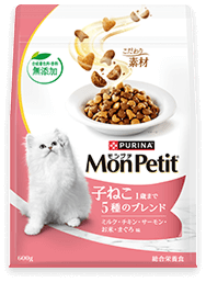 子ねこ 1歳まで 5種のブレンド 600g
