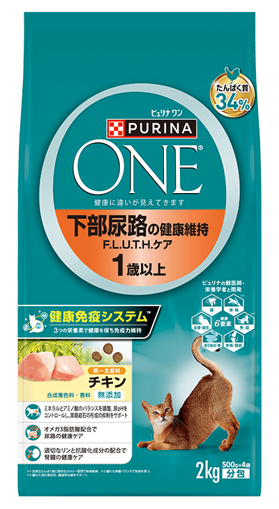 【お1人様1点限り】 下部尿路の健康維持 F.L.U.T.H.ケア チキン｜ピュリナ ワン キャットフード