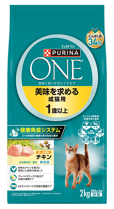 大特価 美味を求める成猫用 1歳以上 チキン｜ピュリナ ワン キャット キャットフード