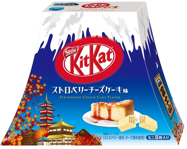 8枚 キットカット ミニ ストロベリーチーズケーキ味 富士山パック