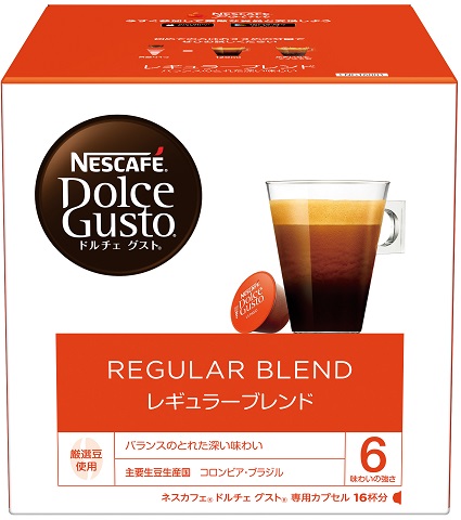 ネスカフェ ドルチェ グスト 専用カプセル レギュラーブレンド 16P