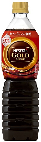 ネスカフェ ゴールドブレンド ボトルコーヒー カフェインレス 無糖 720ml